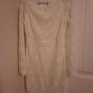 White Eyelet Dress